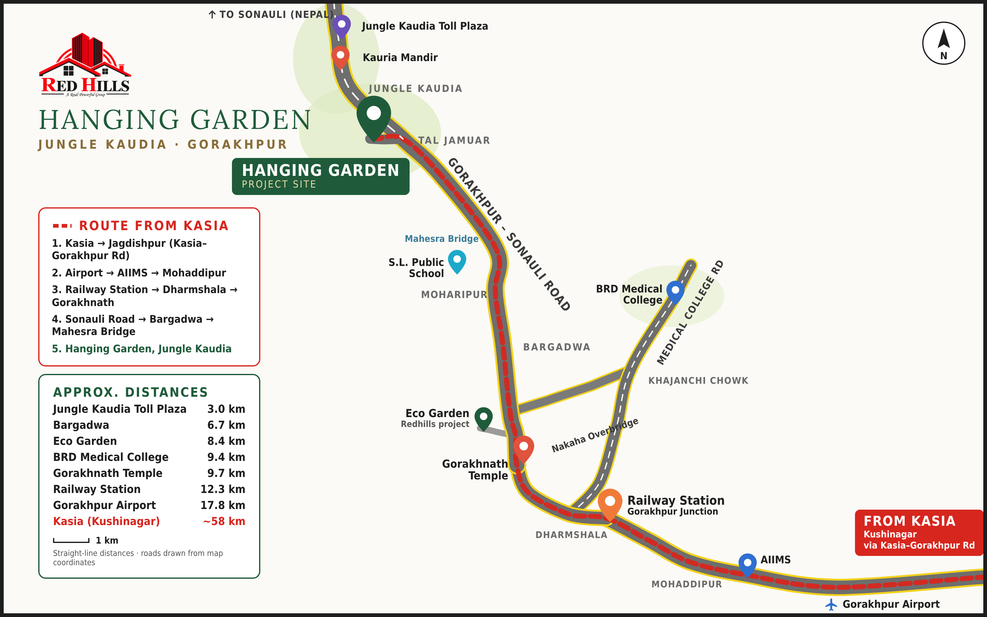 Hanging Garden location plan
